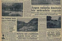 11 Eylül 1957 tarihindeki sel felaketinde Ankara’da çeşitli mahallelerde çok sayıda yapı yıkılmış ve can kaybı olmuştu. Hatip Çayının taşması sonucu bent deresinde de büyük kayıplar yaşanmıştı. Bent deresi etrafındaki yerleşim alanları bu sel felaketi öncesinde bugün olduğu gibi kentsel planlama alanı ilan edilmişti. Sel felaketi sonrası bent deresinin zemin altına alınmasına karar verilmişti (12 Eylül 1957 Tarihli Ulus Gazetesi, Kaynar 2017).
