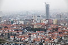 Hacı Bayram Camii ve Augustus Tapınağı’nın bulunduğu tepenin Frig döneminden bu yana şehrin kutsal alanı olduğu biliniyor. Hatip Çayı Hacı Bayram tepesinin eteklerinden geçerek Dışkapı yönüne doğru akardı. Günümüzde cadde ve bağlantılı alanların büyük kısmı otopark olarak kullanılıyor.