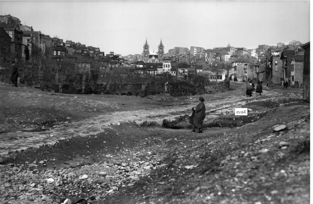 Dolapdere 1930. (Achille Samandji arşivi.)